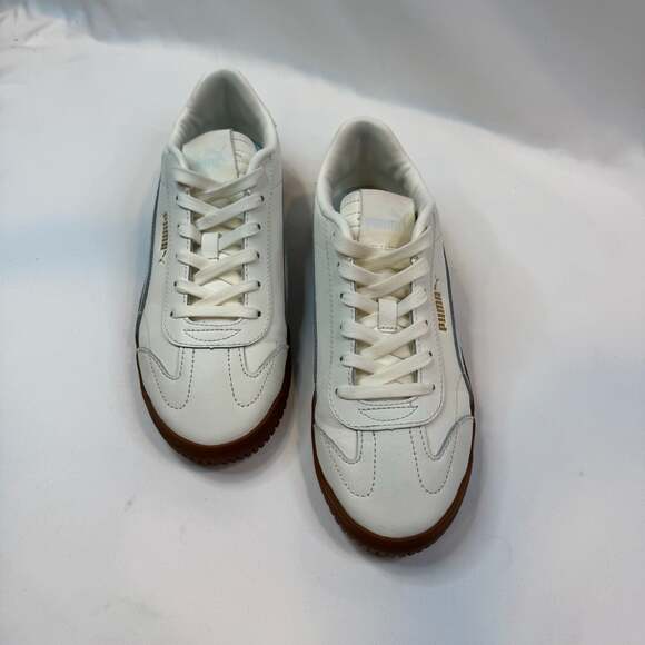 PUMA Club 5v5 Lux White Powder Blue Sneakers Womens 8.5 - Picture 12 of 12